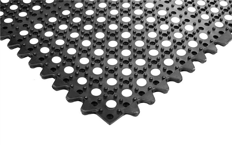 interlocking rubber drainage mat