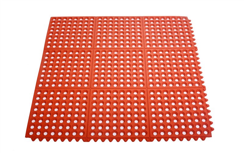 interlocking rubber drainage mat